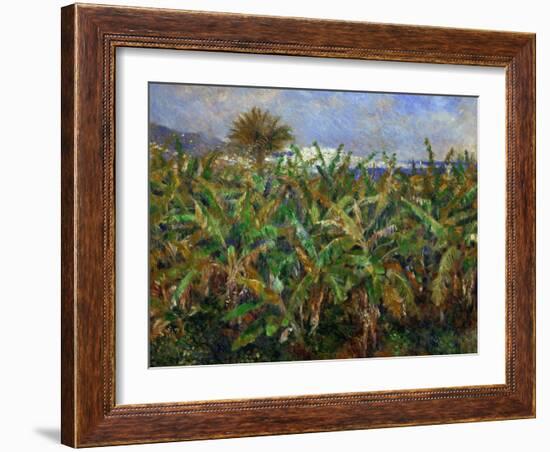 The Banana Plantation, 1881-Pierre-Auguste Renoir-Framed Giclee Print