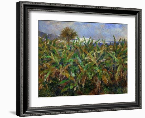 The Banana Plantation, 1881-Pierre-Auguste Renoir-Framed Giclee Print