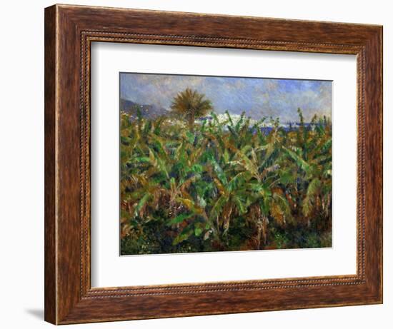 The Banana Plantation, 1881-Pierre-Auguste Renoir-Framed Giclee Print