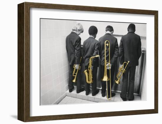 The Band, c.1973-Frank Barrat-Framed Art Print