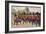 The Band of the Irish Guards March Through Hyde Park-Harry Payne-Framed Art Print