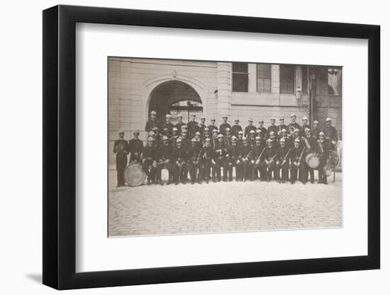 'The Band of the Rio Fire Brigade', 1914-Unknown-Framed Photographic Print