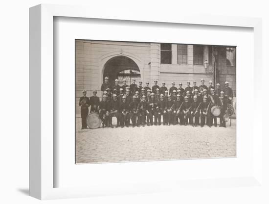 'The Band of the Rio Fire Brigade', 1914-Unknown-Framed Photographic Print