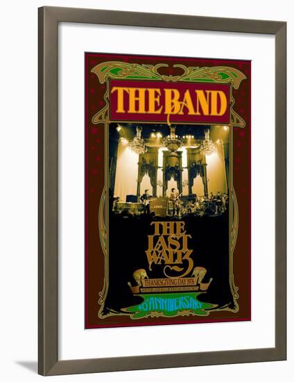 The Band, The Last Waltz 40th anniversary-Bob Masse-Framed Art Print