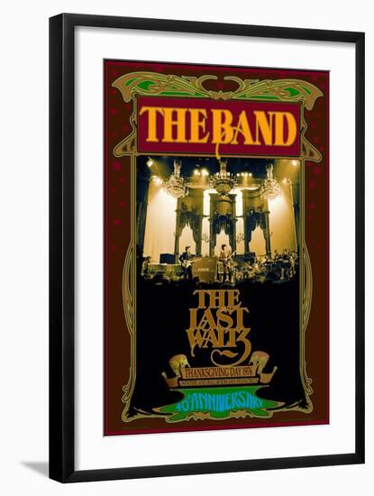 The Band, The Last Waltz 40th anniversary-Bob Masse-Framed Art Print