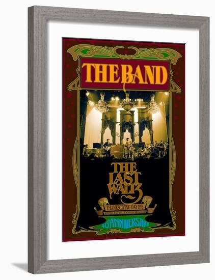 The Band, The Last Waltz 40th anniversary-Bob Masse-Framed Art Print