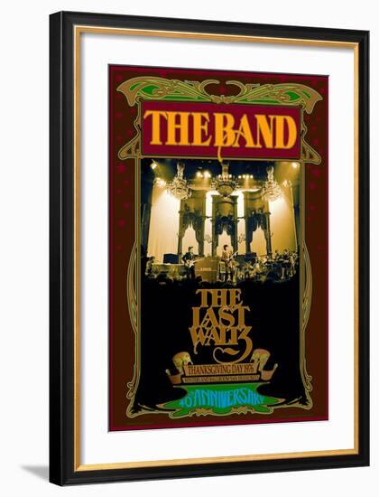 The Band, The Last Waltz 40th anniversary-Bob Masse-Framed Art Print