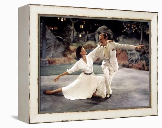 The Band Wagon, Cyd Charisse, Fred Astaire, 1953, "Dancing In The Dark" Production Number-null-Framed Stretched Canvas