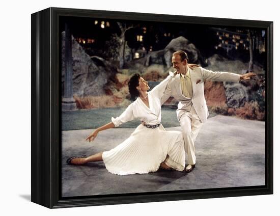 The Band Wagon, Cyd Charisse, Fred Astaire, 1953, "Dancing In The Dark" Production Number-null-Framed Stretched Canvas