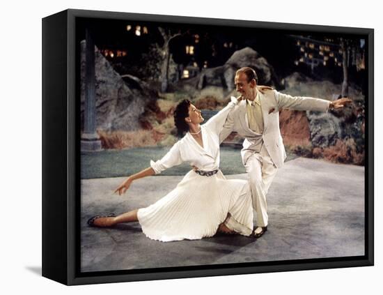 The Band Wagon, Cyd Charisse, Fred Astaire, 1953, "Dancing In The Dark" Production Number-null-Framed Stretched Canvas