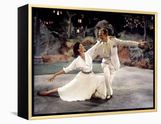 The Band Wagon, Cyd Charisse, Fred Astaire, 1953, "Dancing In The Dark" Production Number-null-Framed Stretched Canvas
