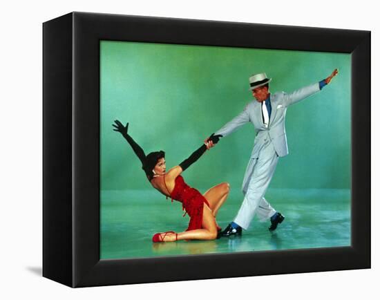 The Band Wagon, Cyd Charisse, Fred Astaire, 1953-null-Framed Stretched Canvas