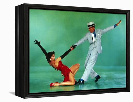 The Band Wagon, Cyd Charisse, Fred Astaire, 1953-null-Framed Stretched Canvas