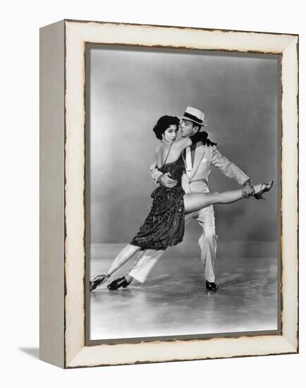 The Band Wagon, Cyd Charisse, Fred Astaire, 1953-null-Framed Stretched Canvas