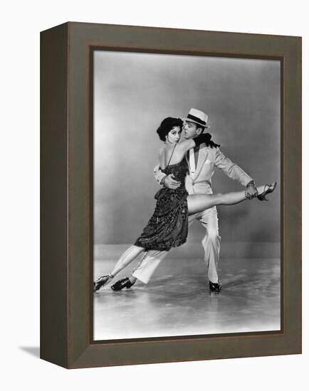 The Band Wagon, Cyd Charisse, Fred Astaire, 1953-null-Framed Stretched Canvas