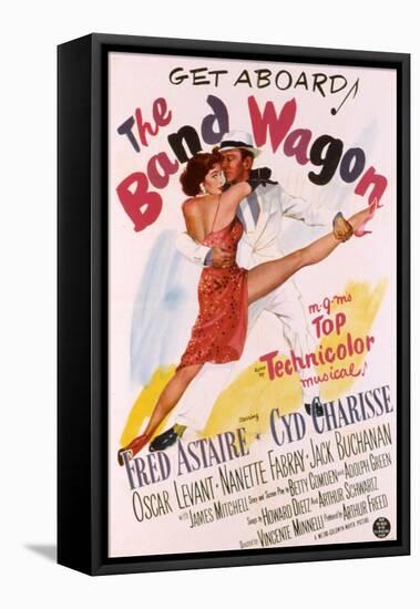 The Band Wagon, Cyd Charisse, Fred Astaire, 1953-null-Framed Stretched Canvas