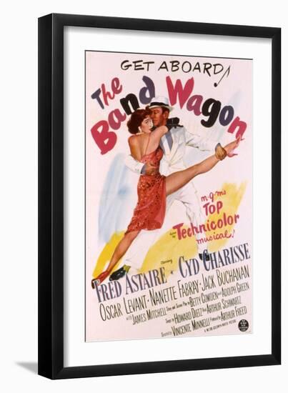 The Band Wagon, Cyd Charisse, Fred Astaire, 1953-null-Framed Art Print