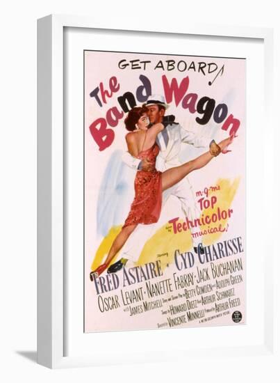 The Band Wagon, Cyd Charisse, Fred Astaire, 1953-null-Framed Art Print