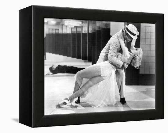 The Band Wagon, from Left, Fred Astaire, Cyd Charisse, 1953-null-Framed Stretched Canvas