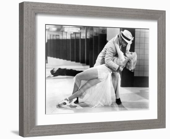 The Band Wagon, from Left, Fred Astaire, Cyd Charisse, 1953-null-Framed Photo