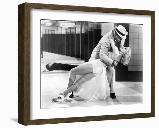 The Band Wagon, from Left, Fred Astaire, Cyd Charisse, 1953-null-Framed Photo