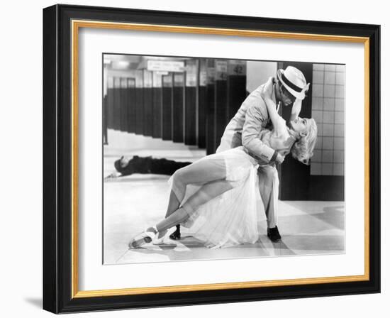 The Band Wagon, from Left, Fred Astaire, Cyd Charisse, 1953-null-Framed Photo