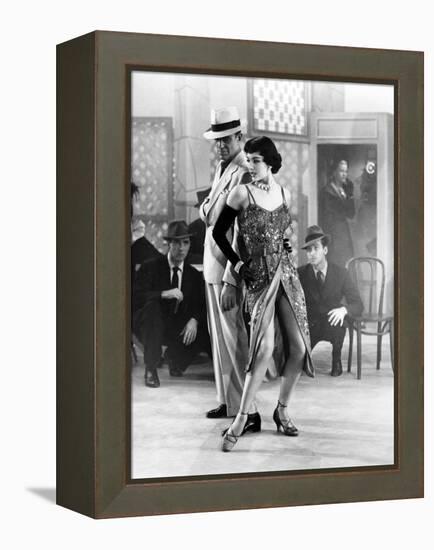 The Band Wagon, from Left, Fred Astaire, Cyd Charisse, 1953-null-Framed Stretched Canvas