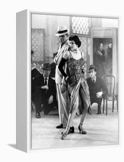 The Band Wagon, from Left, Fred Astaire, Cyd Charisse, 1953-null-Framed Stretched Canvas