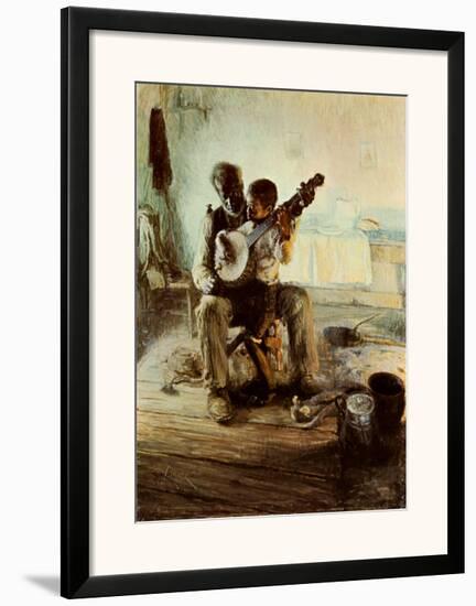 The Banjo Lesson-Henry Ossawa Tanner-Framed Art Print