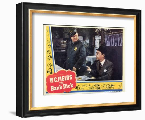 The Bank Dick, 1940-null-Framed Premium Giclee Print