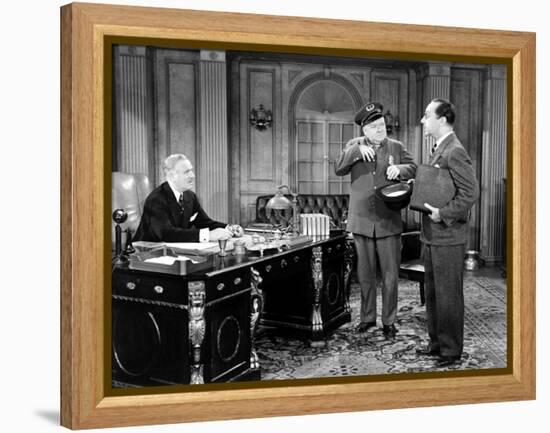 The Bank Dick, Pierre Watkin, W C Fields, Franklin Pangborn, 1940-null-Framed Stretched Canvas