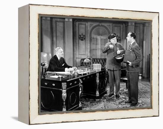 The Bank Dick, Pierre Watkin, W C Fields, Franklin Pangborn, 1940-null-Framed Stretched Canvas