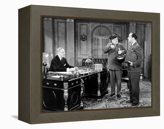 The Bank Dick, Pierre Watkin, W C Fields, Franklin Pangborn, 1940-null-Framed Stretched Canvas