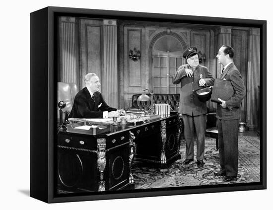 The Bank Dick, Pierre Watkin, W C Fields, Franklin Pangborn, 1940-null-Framed Stretched Canvas