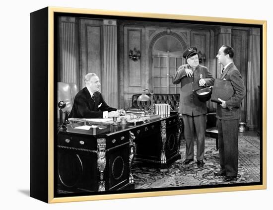 The Bank Dick, Pierre Watkin, W C Fields, Franklin Pangborn, 1940-null-Framed Stretched Canvas