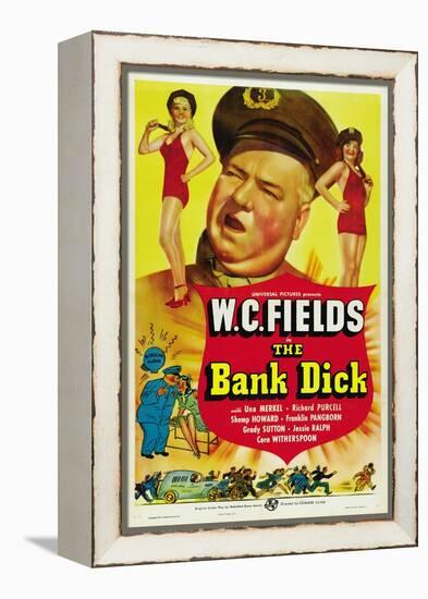 The Bank Dick, W.C. Fields, 1940-null-Framed Stretched Canvas