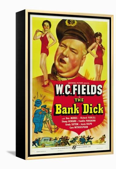 The Bank Dick, W.C. Fields, 1940-null-Framed Stretched Canvas