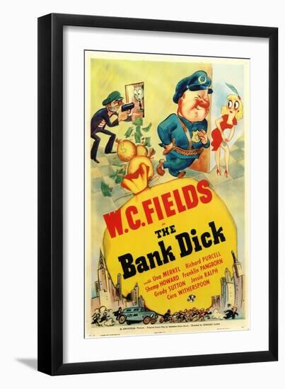 The Bank Dick-null-Framed Art Print