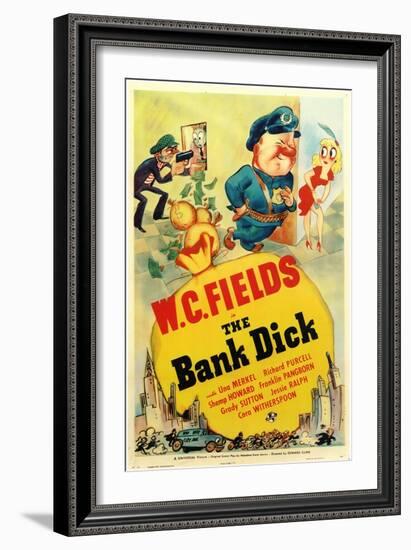 The Bank Dick-null-Framed Art Print