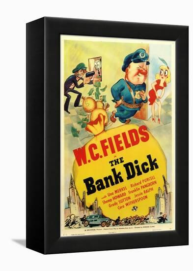 The Bank Dick-null-Framed Stretched Canvas