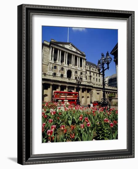 The Bank of England, Threadneedle Street, City of London, England, UK-Walter Rawlings-Framed Photographic Print