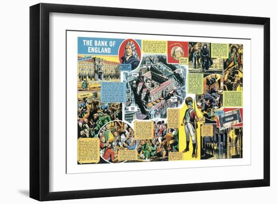 The Bank of England-Ron Embleton-Framed Giclee Print