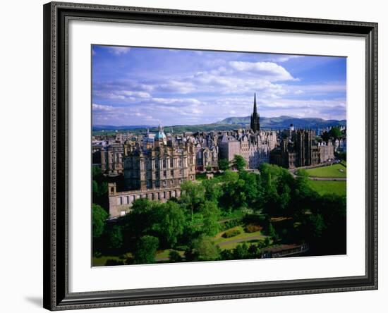 The Bank of Scotland, Highland Tolbooth Kirk, Camera Obscura & the General Assembly, Edinburgh, UK-Jonathan Smith-Framed Photographic Print