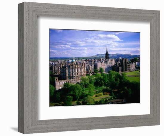The Bank of Scotland, Highland Tolbooth Kirk, Camera Obscura & the General Assembly, Edinburgh, UK-Jonathan Smith-Framed Photographic Print