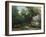 The Banks of a Stream, 1873-Gustave Courbet-Framed Giclee Print