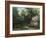 The Banks of a Stream, 1873-Gustave Courbet-Framed Giclee Print