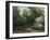 The Banks of a Stream, 1873-Gustave Courbet-Framed Giclee Print