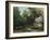 The Banks of a Stream, 1873-Gustave Courbet-Framed Giclee Print