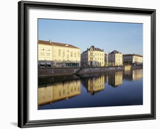 The Banks of the Moselle River, Epinal, Vosges, Lorraine, France-Bruno Barbier-Framed Photographic Print