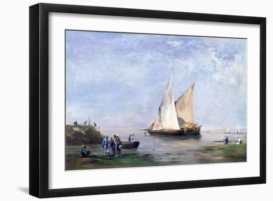 The Banks of the Nile, 1874-Eugene Fromentin-Framed Giclee Print